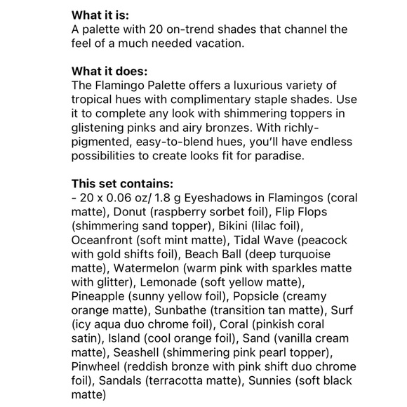 Violet Voss Flamingo PRO Eyeshadow Palette - Picture 4 of 12